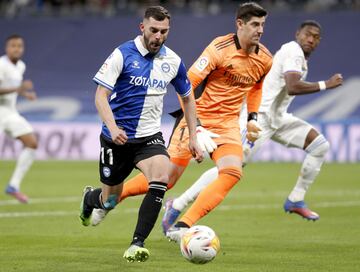 Luis Rioja y Thibaut Courtois.