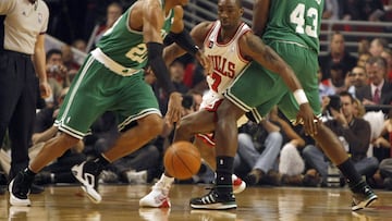 Celtics y Bulls protagonizaron en 2009 una eliminatoria llena de emoción: 7 prórrogas, 51 puntos de Ray Allen, Rose, Gordon y un Rondo para el recuerdo.