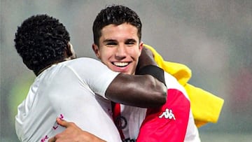 El emotivo adi¨®s de Van Persie a su excompa?ero fallecido