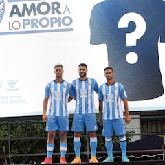 El Málaga presenta su nueva piel