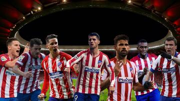 Gameiro, Villa, Torres, Morata, Costa, Jackson y Mandzukic.