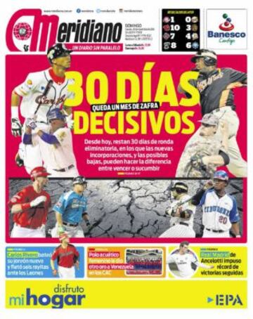 Portadas de la prensa deportiva