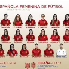 Vilda da la lista para EE UU y Bélgica: España va con todo