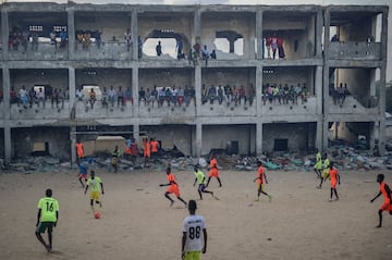 Fútbol hasta en el infierno