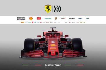 En el nuevo Ferrari han estrechado la parte trasera del monoplaza, que es continuista. Vettel y Leclerc, las dos bazas de Maranello para luchar por el Mundial.