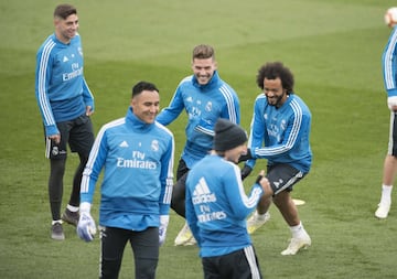 05/04/19 ENTRENAMIENTO REAL MADRID
LUCA ZIDANE Y MARCELO