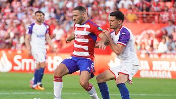 Weissman, durante el Granada - Eibar de esta temporada.