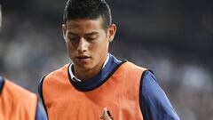 Zidane: "James no ha tenido minutos pero los va a tener"