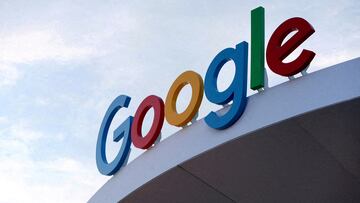 FILE PHOTO: FILE PHOTO: The Google logo is seen on the Google house at CES 2024, an annual consumer electronics trade show, in Las Vegas, Nevada, U.S. January 10, 2024. REUTERS/Steve Marcus/File Photo/File Photo