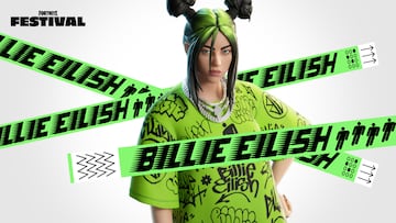 fortnite festival billie eilish skin temporada 3