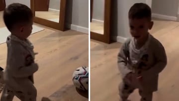 Fede Valverde’s little son steals the show with viral celebration