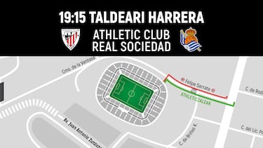 El Athletic cita a la afición antes del derbi para alentar al equipo 