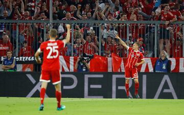 1-0. Joshua Kimmich celebró el primer gol.