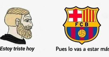 Los memes no tienen piedad con el Barcelona tras el Clásico