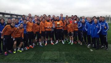 Cristiano comparte el Balón de Oro: "Una grande squadra"