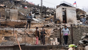 “La gente vive un infierno y ha perdido todo... uno ve el humo, pero no imagina lo que pasaron”