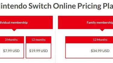 Nintendo Switch Online: partidas en la nube y plan familiar