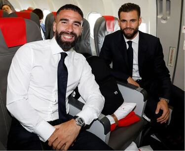 Dani Carvajal y Nacho Fernández. 