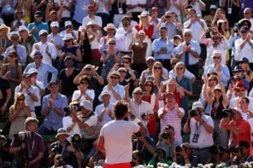 Las mejores imágenes de las semifinales Djokovic-Nadal y Ferrer-Tsonga