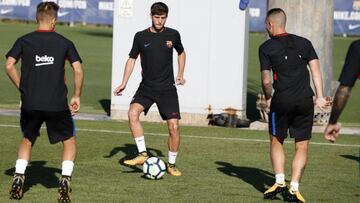 'Puente' para Aleix, Alcácer, Denis, Sergi Roberto y Deulofeu