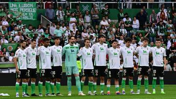 Alineación del Racing contra el Andorra.