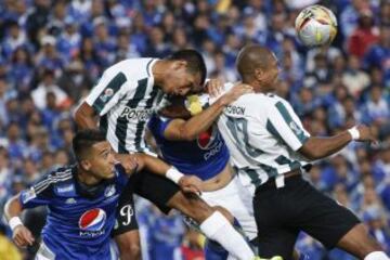 Millonarios recibió a Nacional en el estadio El Campín en el partido más importante de la jornada 18 de la Liga Postobón. Camilo Vargas fue la figura del compromiso.