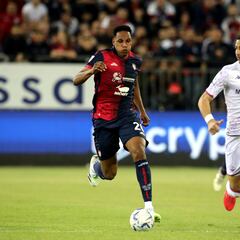 Yerry Mina, presente en el cierre de temporada de Cagliari