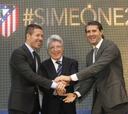 Simeone, más rojiblanco que nunca