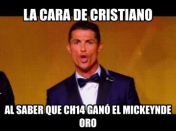 Con el Mickey de Oro llegan los memes de Chicharito