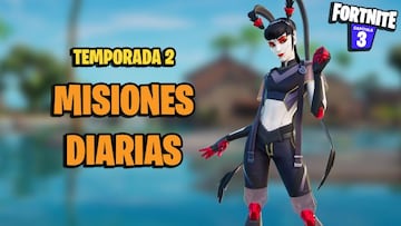 Todas las Misiones Diarias de Fortnite Temporada 2 y c&oacute;mo completarlas