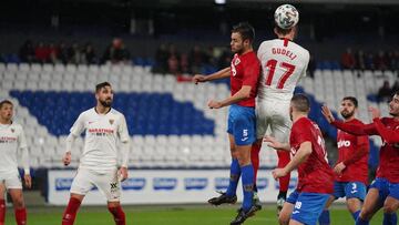 El Sevilla sobrevive a la tormenta ante el Bergantiños