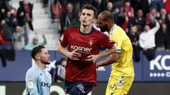 Budimir, protagonista del partido, celebra su segundo gol.