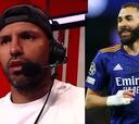 El estrambótico comentario de Agüero sobre Benzema en pleno directo: las redes alucinan