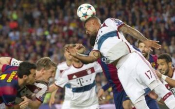 Luis Suárez y Boateng
