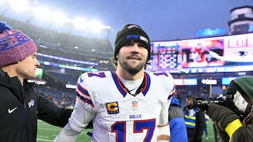 Some NFL players have superstitions, wearing the same socks or underwear every game. Buffalo Bills quarterback Josh Allen has a different pregame ritual.