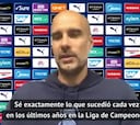 Se acerca la Champions y Guardiola se pronuncia sobre el partido ante el Real Madrid