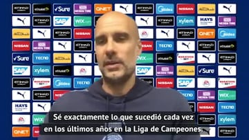 Se acerca la Champions y Guardiola se pronuncia sobre el partido ante el Real Madrid