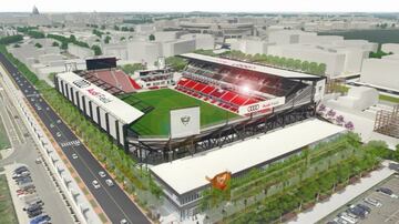 Al estadio de D.C. United pueden asistir 20 mil personas. 