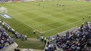 <b>¡VUELVE EL FÚTBOL! </b>Cornellà-El Prat, en uno de los encuentros que ha generado más expectación en la historia del estadio, ante el Real Madrid.