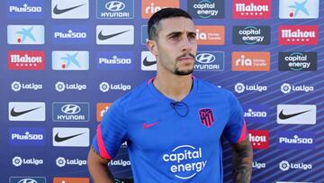 Mario Hermoso: "Estos son los días que nos dan un rendimiento óptimo"