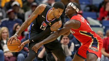 Los Clippers tambi¨¦n caen en el regreso a la pista de Paul George