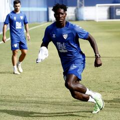 El Málaga incorpora a prueba a Lumor Agbenyenu