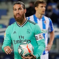 Ramos se fue lesionado y hace historia: ya es el defensa más goleador de la Liga