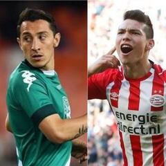 La jornada de los futbolistas mexicanos en el mundo