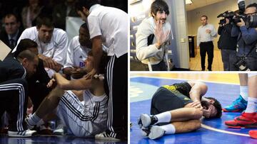 Otros jugadores con la lesi車n de Llull: Ricky, Ra迆l L車pez, Beir芍n...