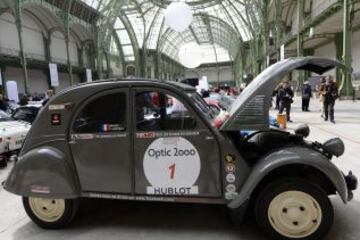 Exhibición de los vehiculos que participaran en la 22ª edición del Tour Auto Carrera