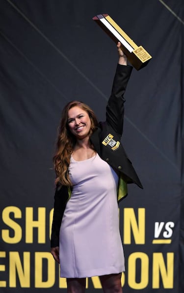 Rousey, encantada en la WWE