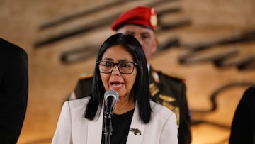 Las duras declaraciones de Delcy Rodríguez plantando cara a Donald Trump y La Casa Blanca: “Basta de órdenes”