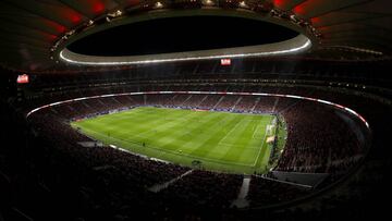 Vista panorámica del Wanda Metropolitano.
