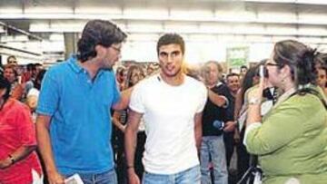 Gran expectación a su llegada